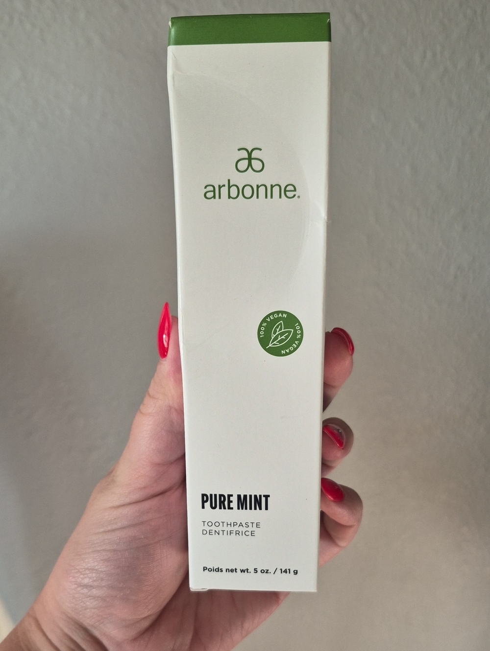 Arbonne Pure Mint Toothpaste - NIB